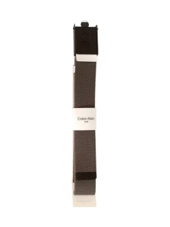 Riemen En Bretels*Calvin Klein Golf - Monogram Buckle Belt Grijs
