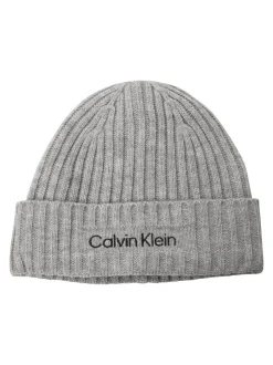 Mutsen, Sjaals En Handschoenen|Calvin Klein Golf - Boyland Knitted Beanie Grijs
