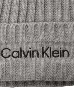 Mutsen, Sjaals En Handschoenen|Calvin Klein Golf - Boyland Knitted Beanie Grijs