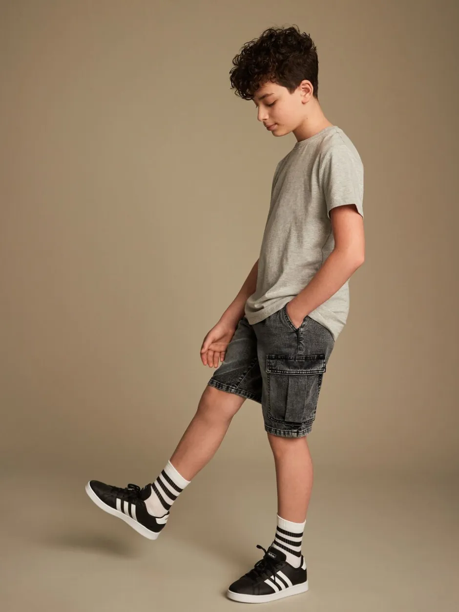 Shorts|Next - Cargoshort (3-16jr) Grijs
