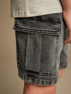Shorts|Next - Cargoshort (3-16jr) Grijs