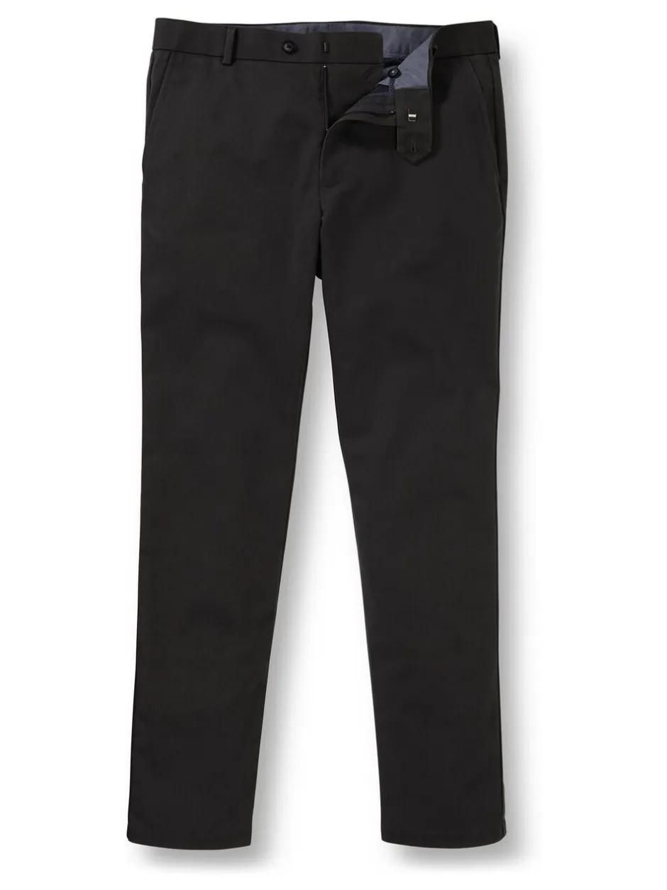Formele Broek*Charles Tyrwhitt - Classic Fit ultimate chino zonder plooien Grijs