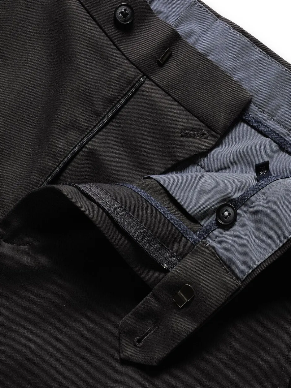 Formele Broek*Charles Tyrwhitt - Classic Fit ultimate chino zonder plooien Grijs
