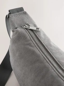 Tassen En Portemonnees*Next Grijs - Cord Effect Sling Bag