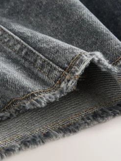 Shorts|Next Grijs - Denim Cargo Pocket Shorts