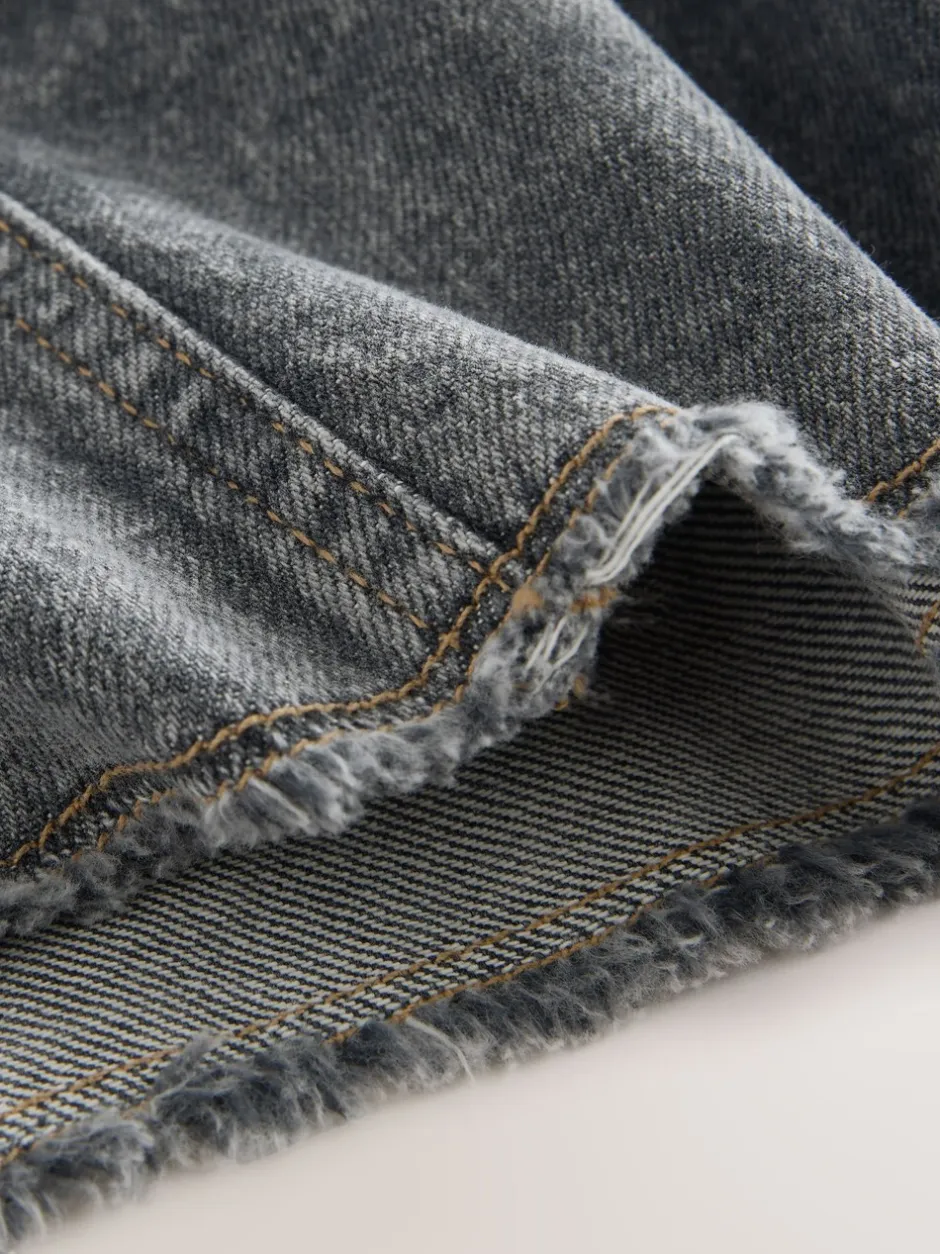 Shorts|Next Grijs - Denim Cargo Pocket Shorts