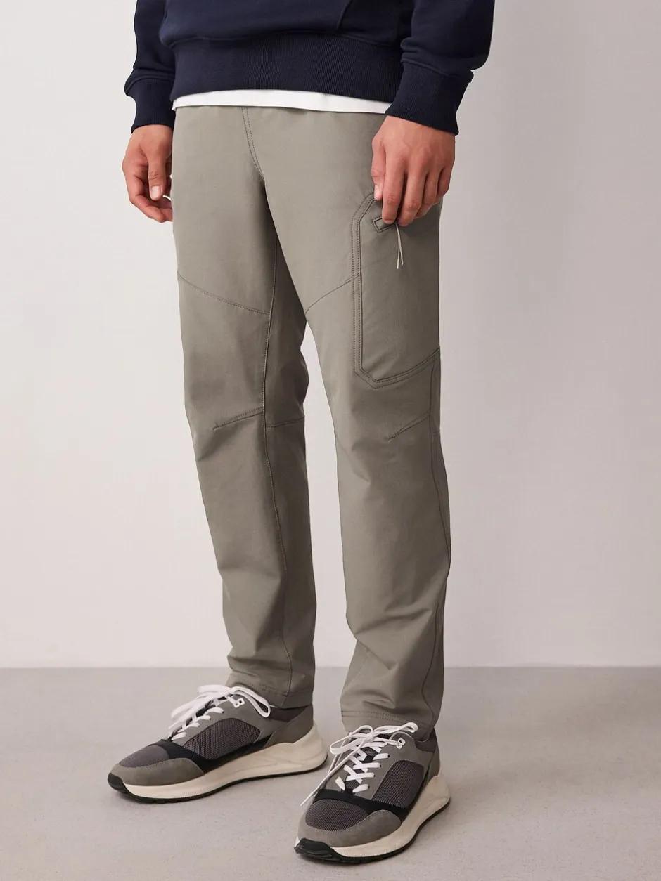 Broeken En Chino's|Next - DryTech Slim Fit Tech Stretch Utility Cargo Trousers Grijs