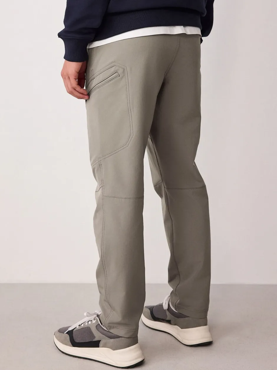 Broeken En Chino's|Next - DryTech Slim Fit Tech Stretch Utility Cargo Trousers Grijs