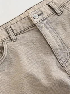 Jeans|Next - EDIT Barrel Fit Jeans Grijs