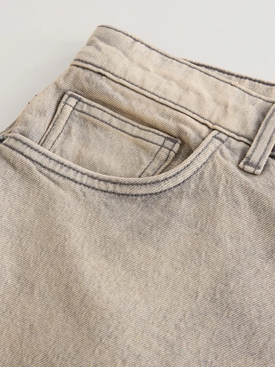 Jeans|Next - EDIT Barrel Fit Jeans Grijs