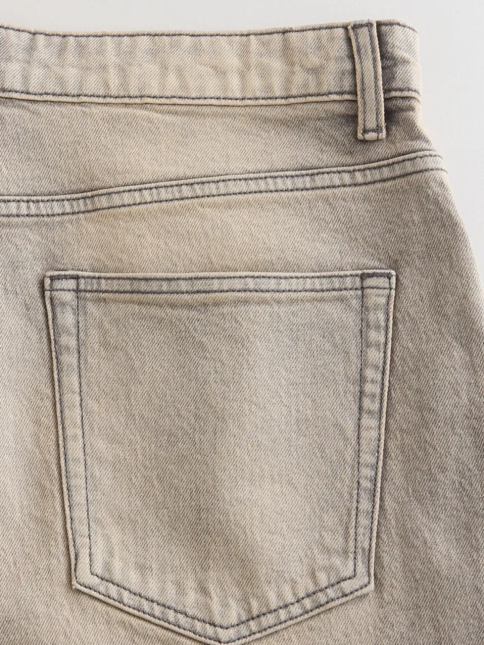 Jeans|Next - EDIT Barrel Fit Jeans Grijs