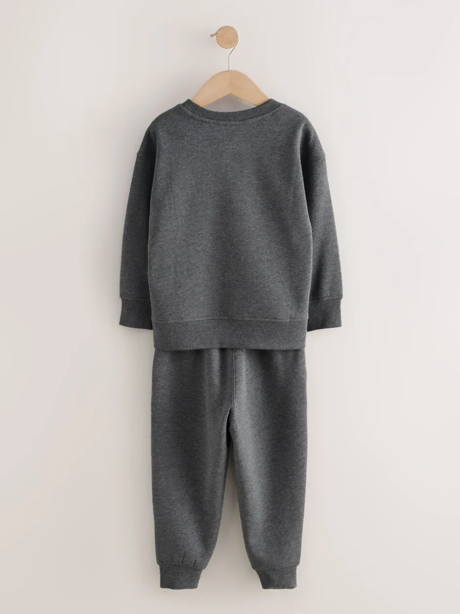 Pyjama's*Next Grijs - Enkele behaaglijke fleece pyjama (3 - 16 jr)