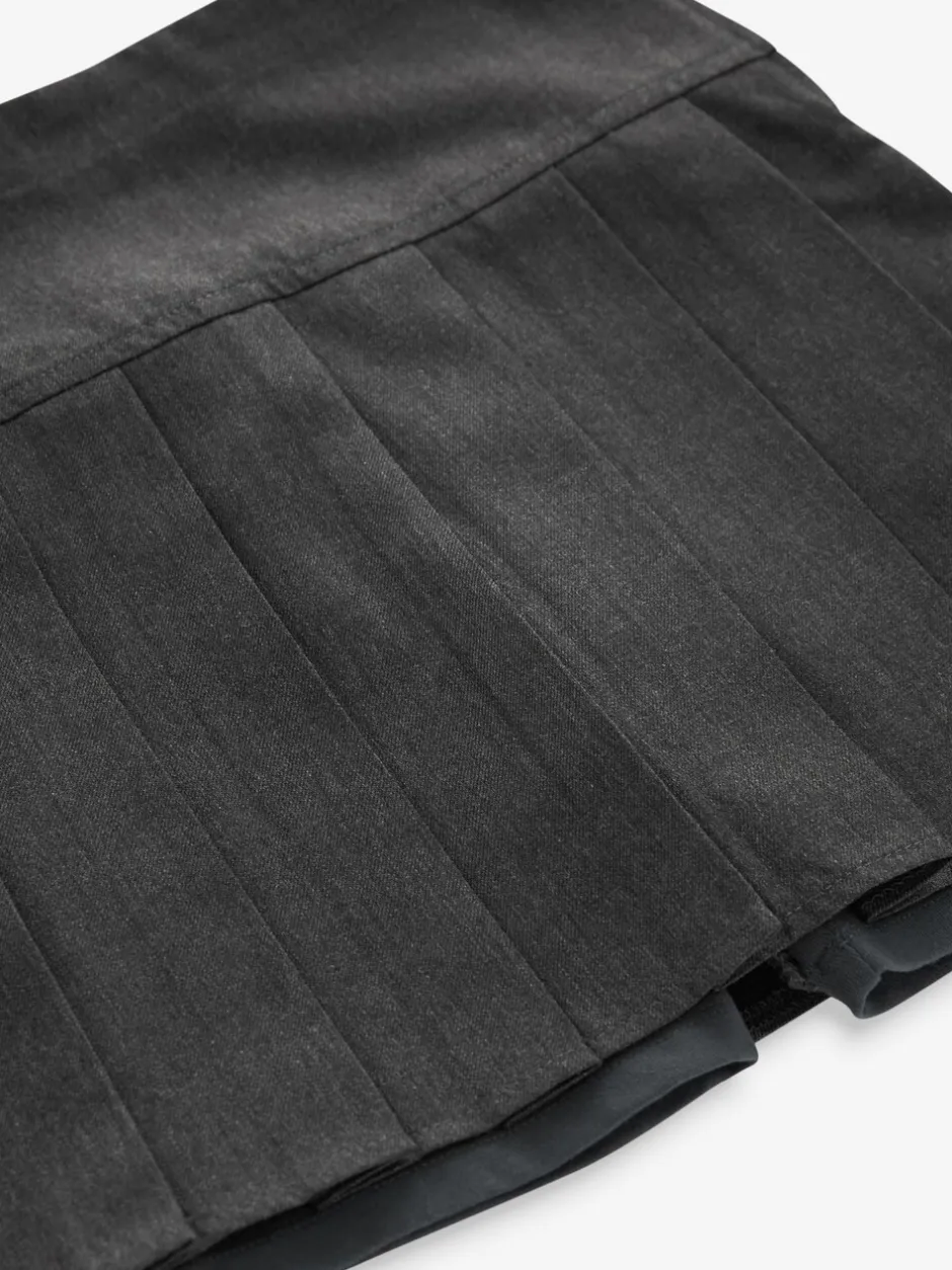 Shorts En Rokken|Next - Fietsshort en geplooide rok set (3-17jr) Grijs
