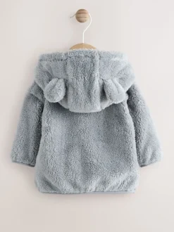 Jassen, Jacks En Kinderwagenpakjes|Jassen En Jacks*Next - Fleece babyjack met rits Grijs