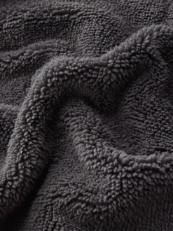 Kamerjassen|Nachtkleding En Pyjama's*Next Grijs - Fleece badjas (1,5-16jr)