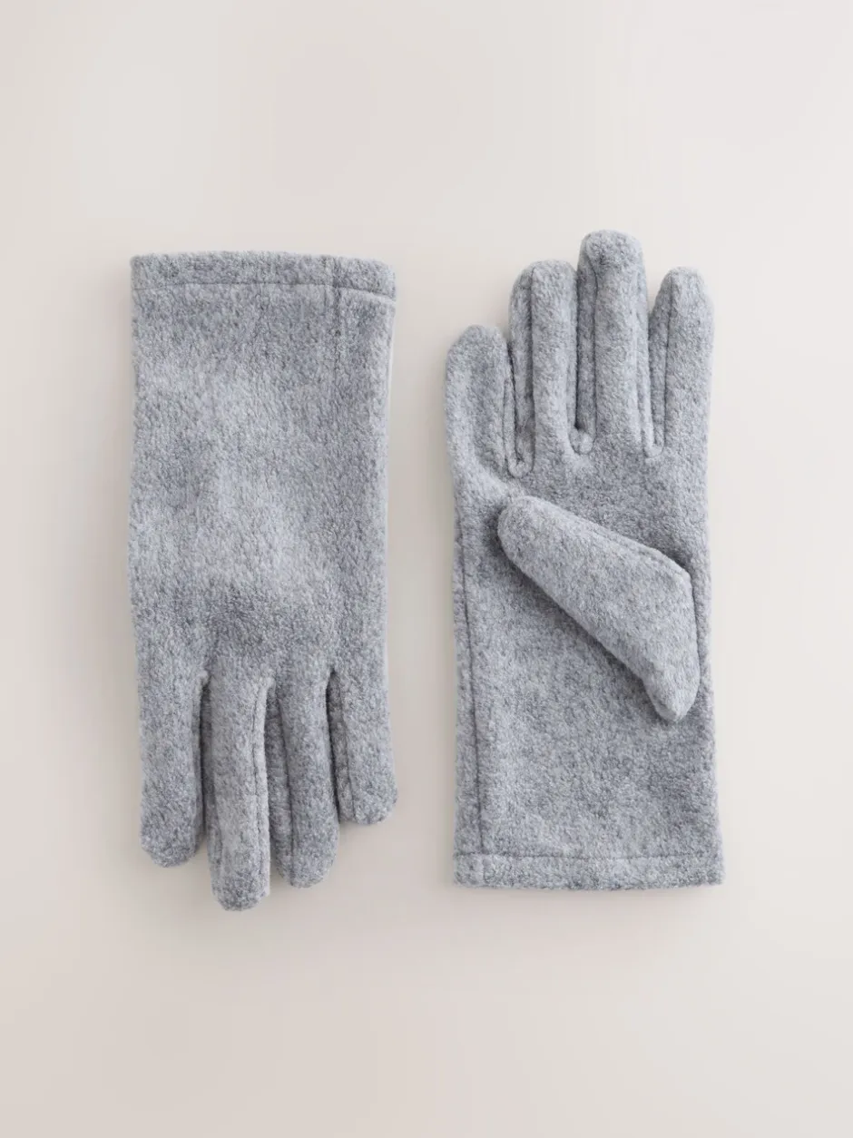 Mutsen, Handschoenen En Sjaals*Next Grijs - Fleece handschoenen