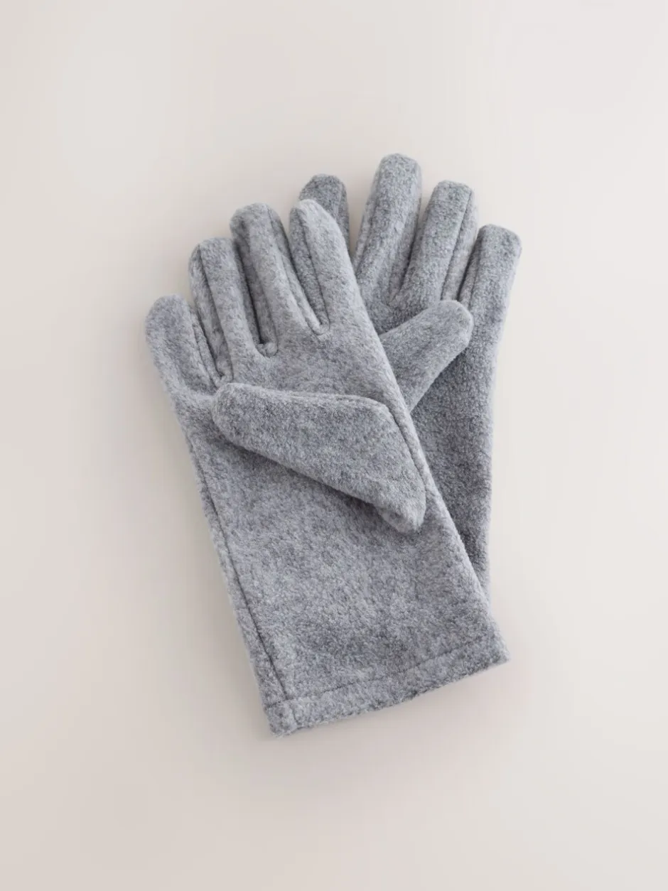 Mutsen, Handschoenen En Sjaals*Next Grijs - Fleece handschoenen
