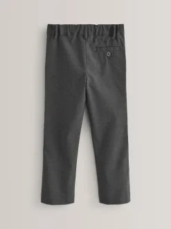 Schoolkleding|Broeken En Chino's*Next - Formele skinny schoolbroek met stretch (3-17 jr) Grijs
