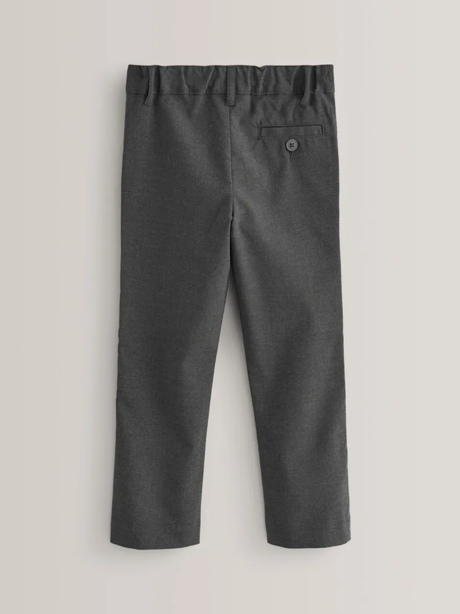 Schoolkleding|Broeken En Chino's*Next - Formele skinny schoolbroek met stretch (3-17 jr) Grijs