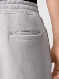 Shorts*Next - Geborstelde jersey shorts met ritszakken Grijs