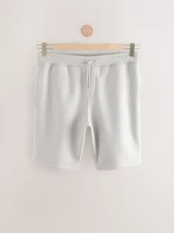 Shorts*Next - Geborstelde jersey shorts met ritszakken Grijs