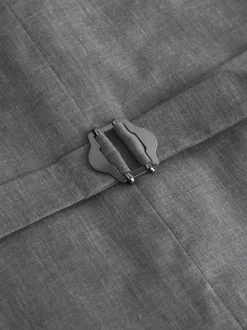 Vesten*Next - Gilet van linnenmix met textuur Grijs