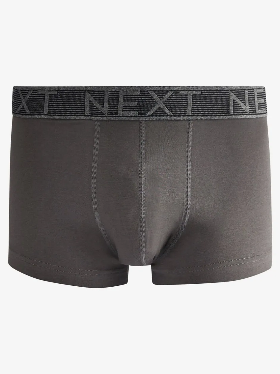 Ondergoed|Ondergoed|Next Grijs - Hipster boxers van katoenrijke mix