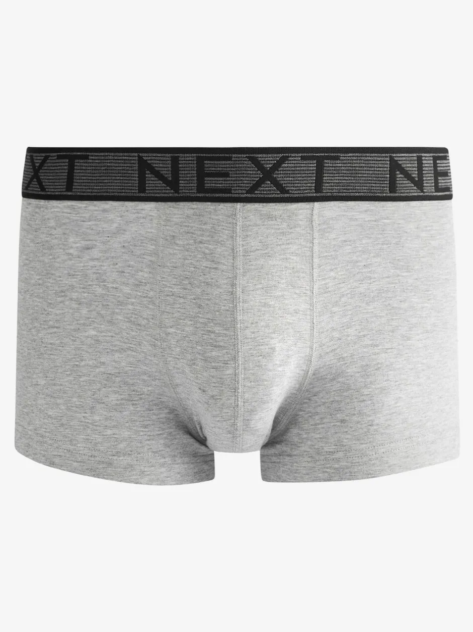 Ondergoed|Ondergoed|Next Grijs - Hipster boxers van katoenrijke mix