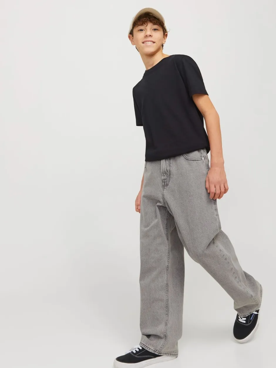 Jeans|JACK & JONES JUNIOR - Baggy Fit Alex Jeans Grijs