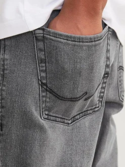 Jeans|JACK & JONES JUNIOR - Grey Clark Regular Fit Jeans Grijs