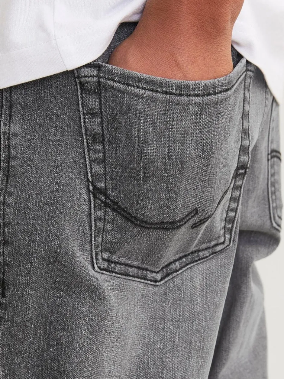 Jeans|JACK & JONES JUNIOR - Grey Clark Regular Fit Jeans Grijs