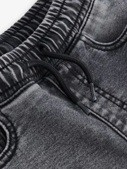 Jeans|Next - Jeans met stretch en elastische taille (3-16 jr) Grijs