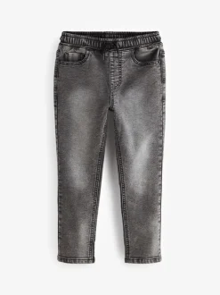 Jeans*Next - Jeans met stretch en elastische taille (3-16 jr) Grijs