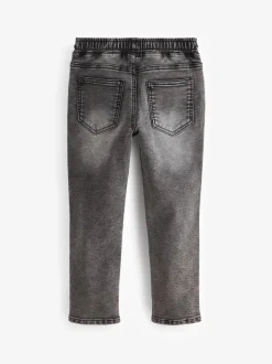 Jeans*Next - Jeans met stretch en elastische taille (3-16 jr) Grijs