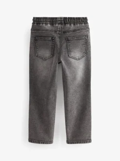 Jeans*Next - Jeans met stretch en elastische taille (3-16 jr) Grijs