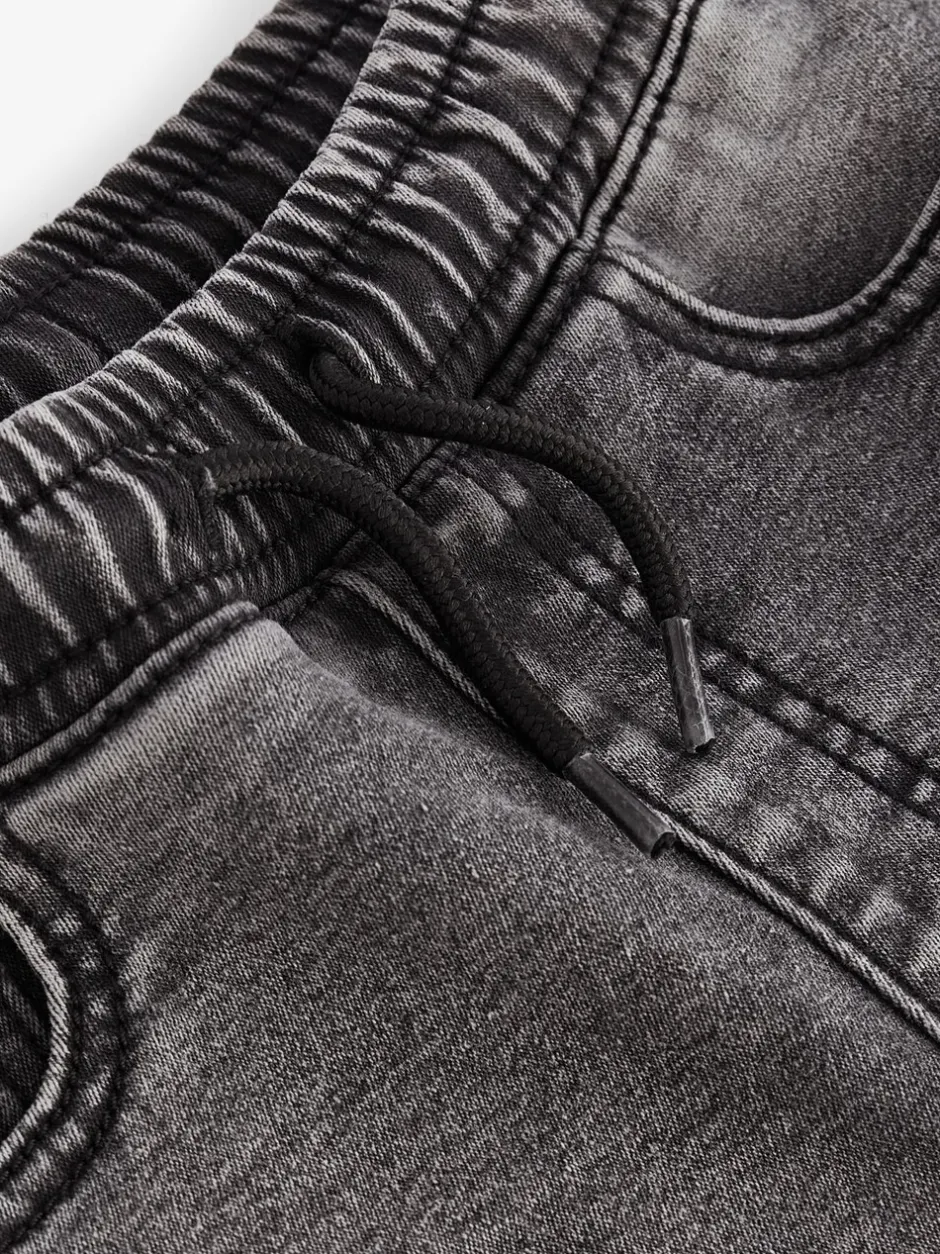 Jeans*Next - Jeans met stretch en elastische taille (3-16 jr) Grijs