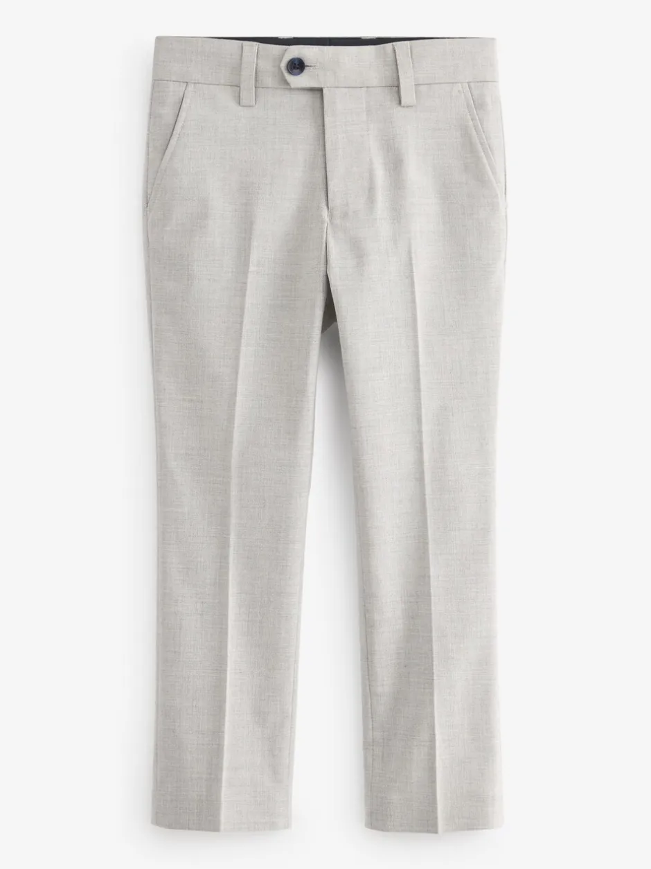 Kostuums En Herenvesten|Broeken En Chino's|Next Grijs - Kostuumbroek (3-16jr)