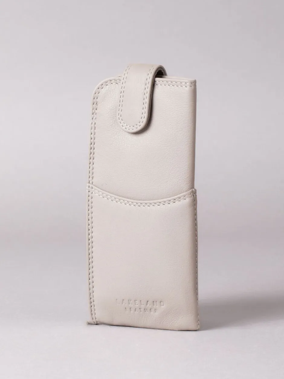 Zonnebril|Lakeland Leather Grijs - Glasses Case