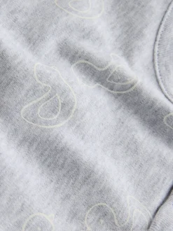 Rompertjes En Hemdjes|Rompertjes En Hemdjes|Next Grijs - Long Sleeved Baby Bodysuits 5 Pack