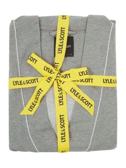 Kamerjassen En Badjassen|Lyle & Scott - Kobe Kimono Robe Grijs