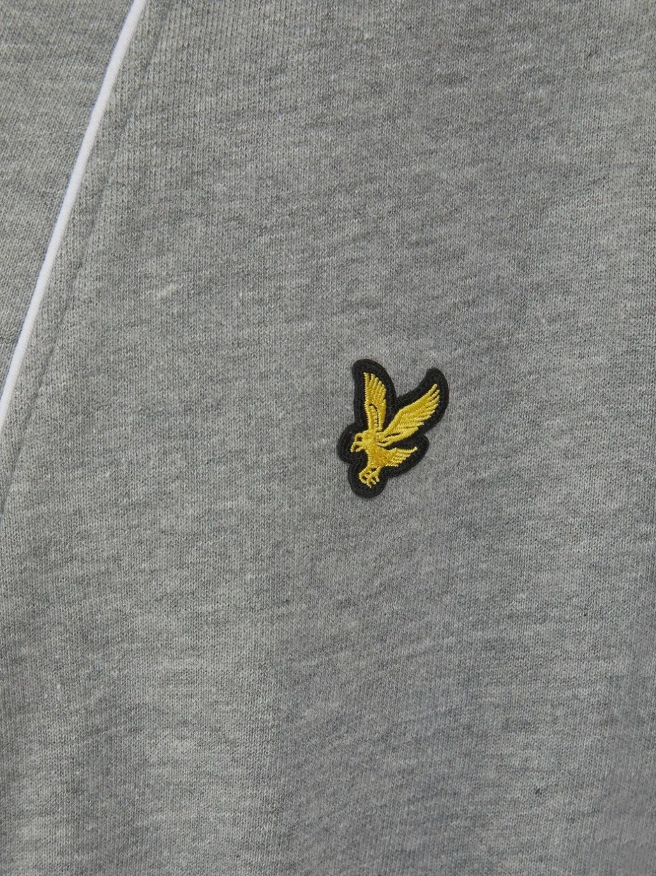 Kamerjassen En Badjassen|Lyle & Scott - Kobe Kimono Robe Grijs