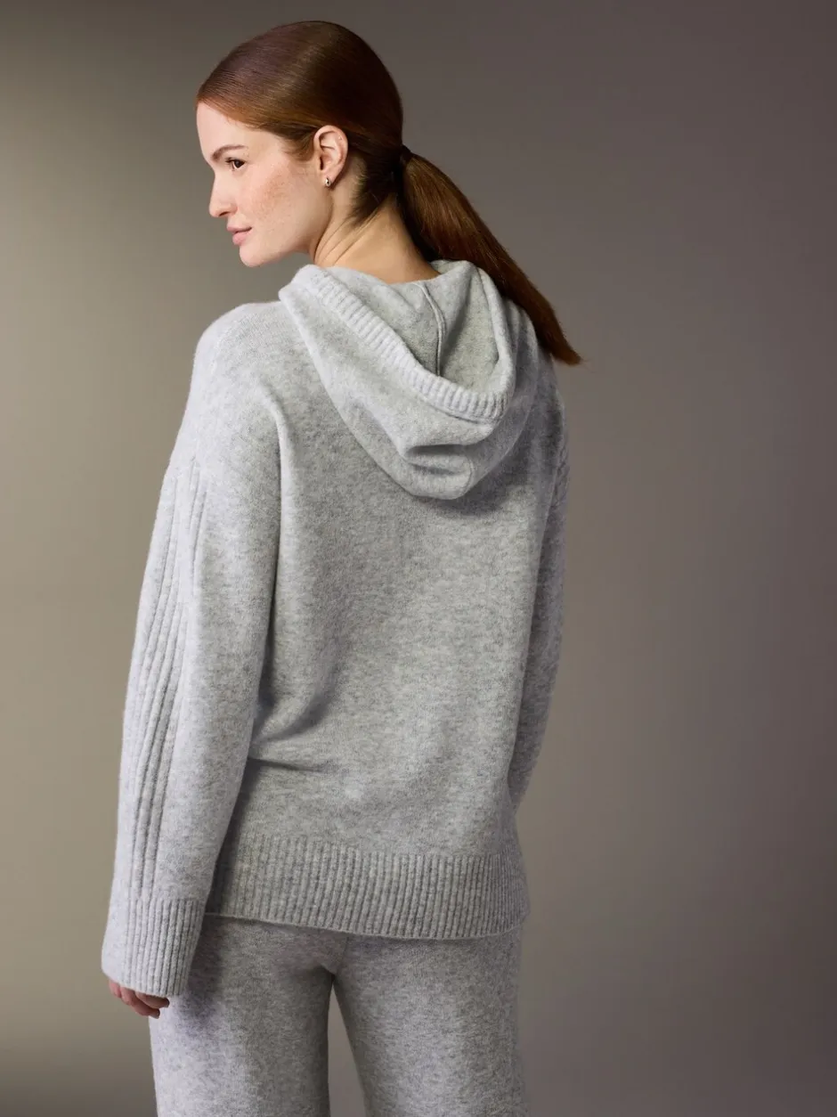 Moederschap|Next Grijs - Maternity Knitted Hoodie