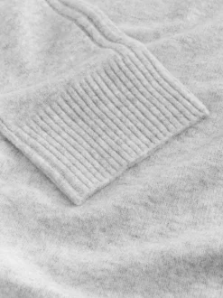 Moederschap|Next Grijs - Maternity Knitted Hoodie