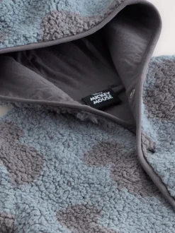 Jassen, Jacks En Kinderwagenpakjes|Jassen En Jacks*Next Grijs - Mickey Mouse fleece Jack met ritssluiting en Met capuchon (3mnd -8jr)
