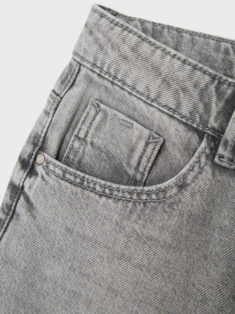 Jeans*Name It Grijs - jeans met wijde pijpen