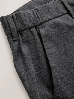 Formele Broek*Next - Normale Pasvorm - Signature - 100% Wollen broek met Motion Flex-tailleband Grijs