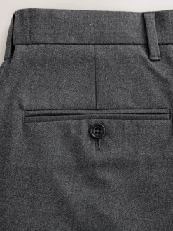 Formele Broek*Next - Normale Pasvorm - Signature - 100% Wollen broek met Motion Flex-tailleband Grijs
