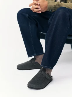 Pantoffels|Loungewear*Next Grijs - Pantoffelmuiltjes met gesp