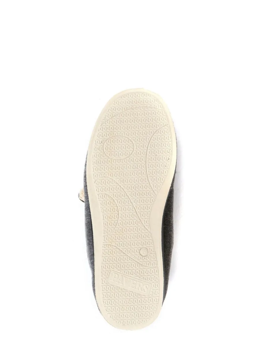 Pantoffels|Pavers - - Damespantoffels met klittenbandsluiting en ant-statische zool Grijs