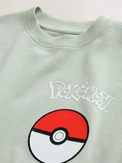 T-Shirts|Tops*Next Grijs - Pokemon T-shirt met meerdere karakters op de achterkant (4-14jaar)